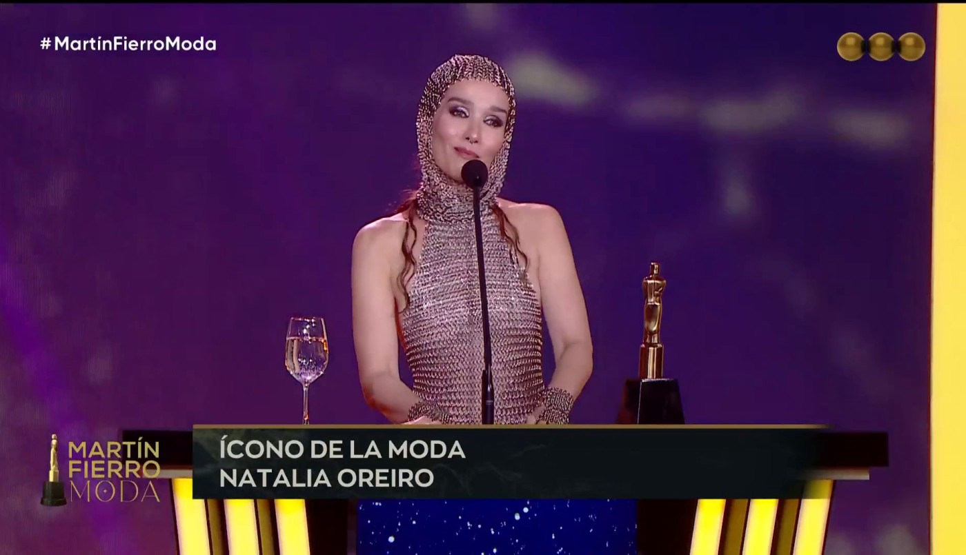 Natalia Oreiro fue homenajeada como Ícono de la Moda: "No es frívolo, todo lo contrario" | Mejores Momentos