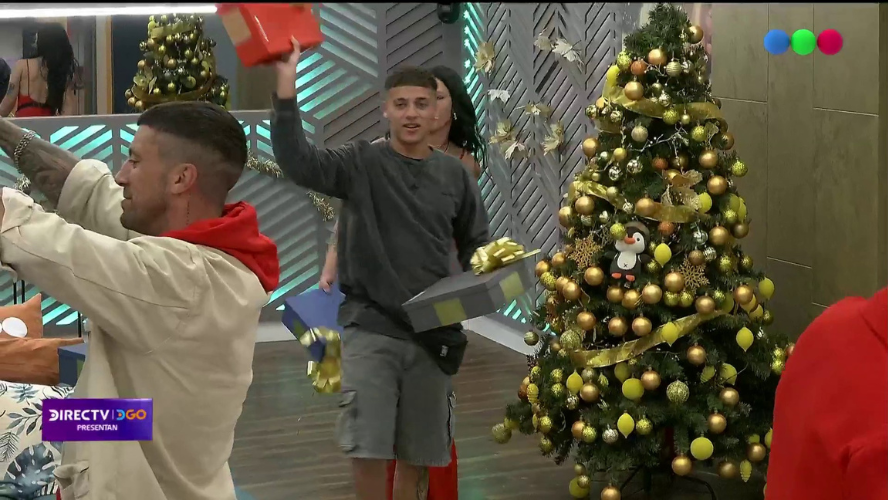 Llegaron los regalos de Papa Noel a la casa de Gran Hermano | Mejores momentos