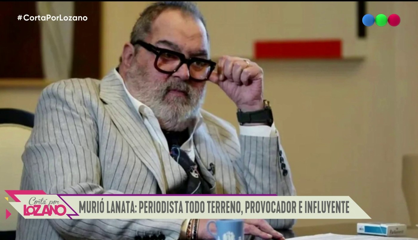 Tras la muerte de Lanata: las repercusiones de los famosos | Exclusivos