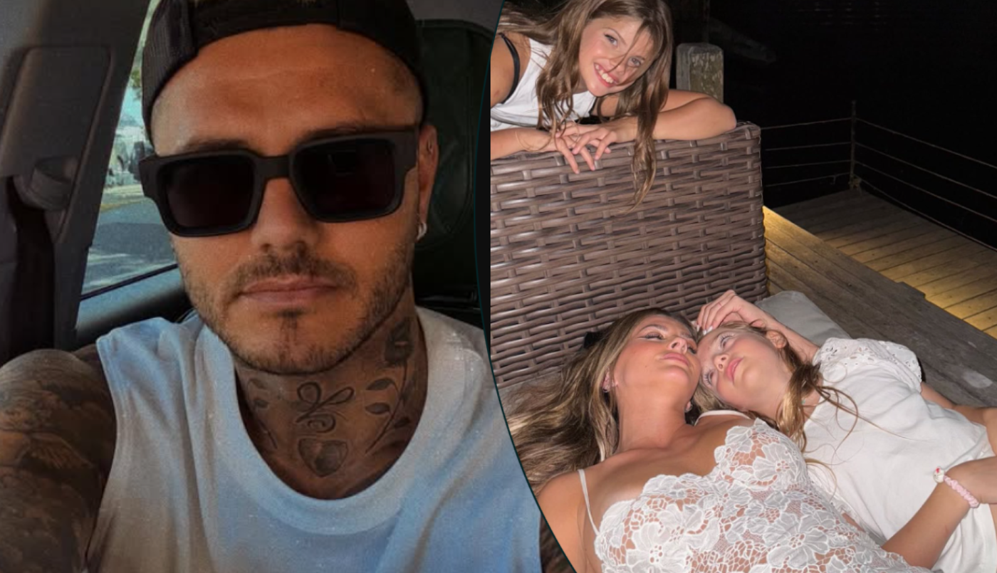 Mauro Icardi compartió fotos de sus hijas con la China Suárez para blanquear el romance | Espectáculos