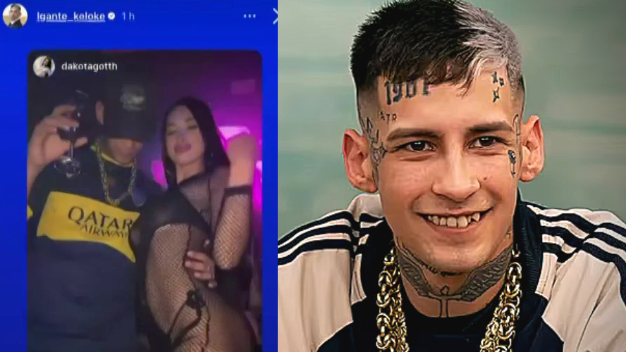 ¿Tiene nueva novia? Se lo vio a L-Gante en una fiesta con una mujer | Mejores Momentos