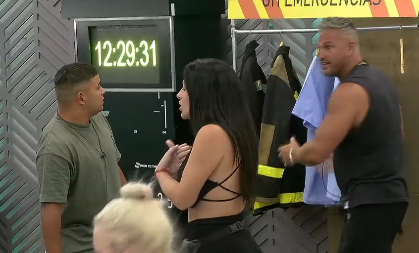 Fuerte discusión entre Claudio, Brian y Chiara: "No digas que le grité a una mujer" | Mejores momentos