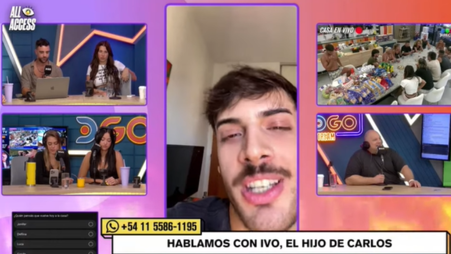 El hijo de Carlos analizó su juego en Gran Hermano: “No sé si es el juego que va…” | Mejores momentos