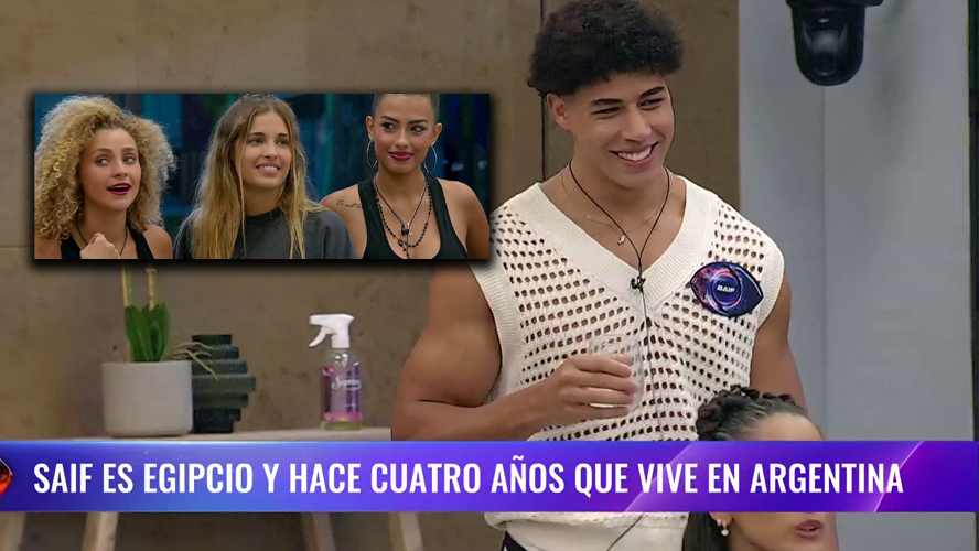 Saif entró a GH y con su porte cautivó a todas las chicas la casa | Mejores momentos