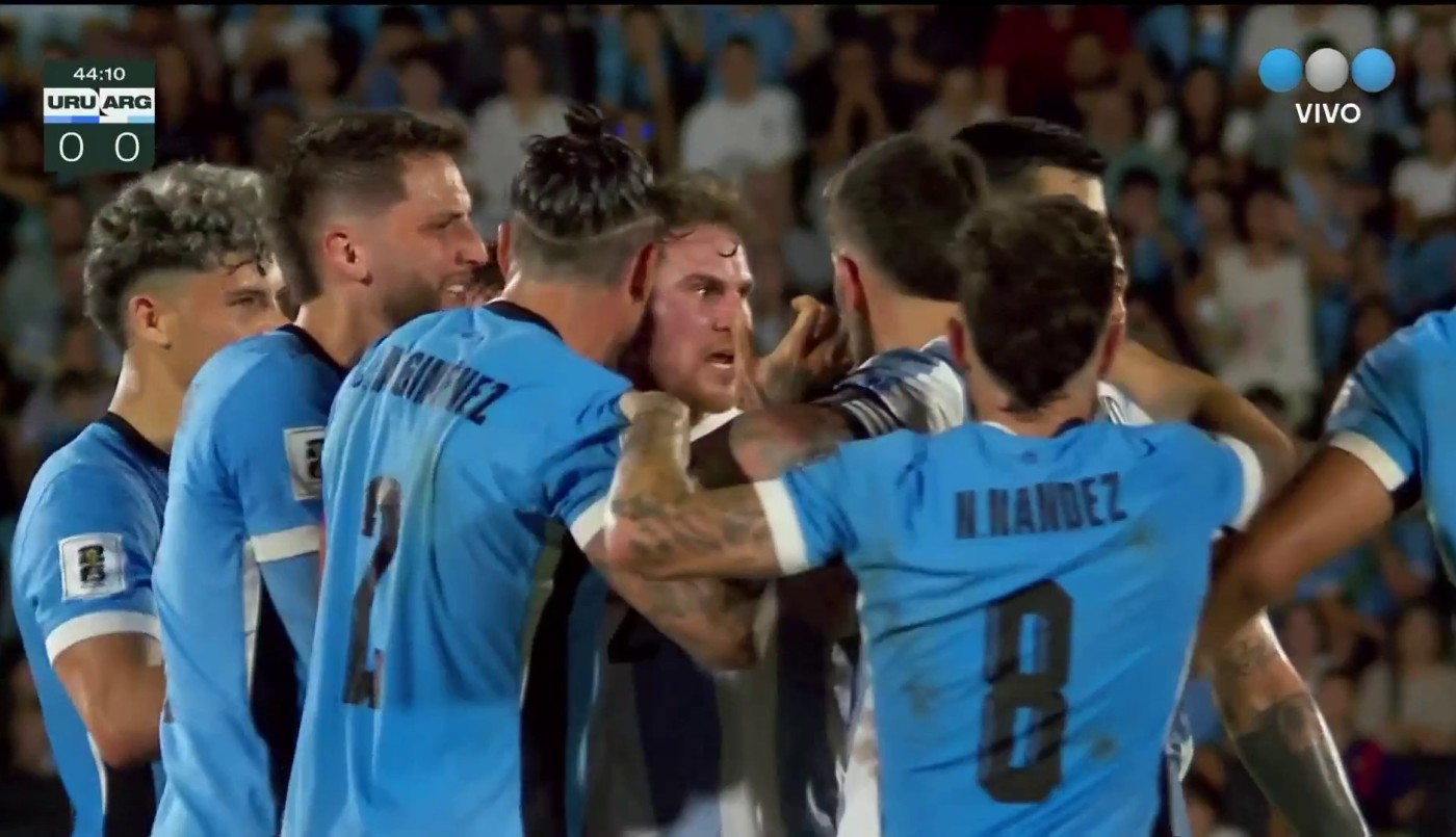 Simeone casi hace el 1 a 0 y se picó el clásico - Uruguay vs. Argentina - Eliminatorias 2026 | Mejores momentos