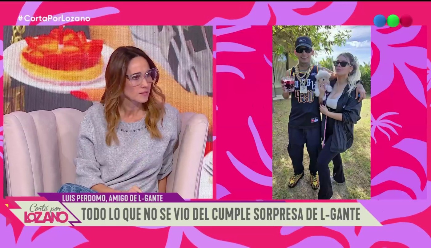 Todo lo que no se vió del festejo sorpresa por el cumpleaños de L-Gante | Exclusivos