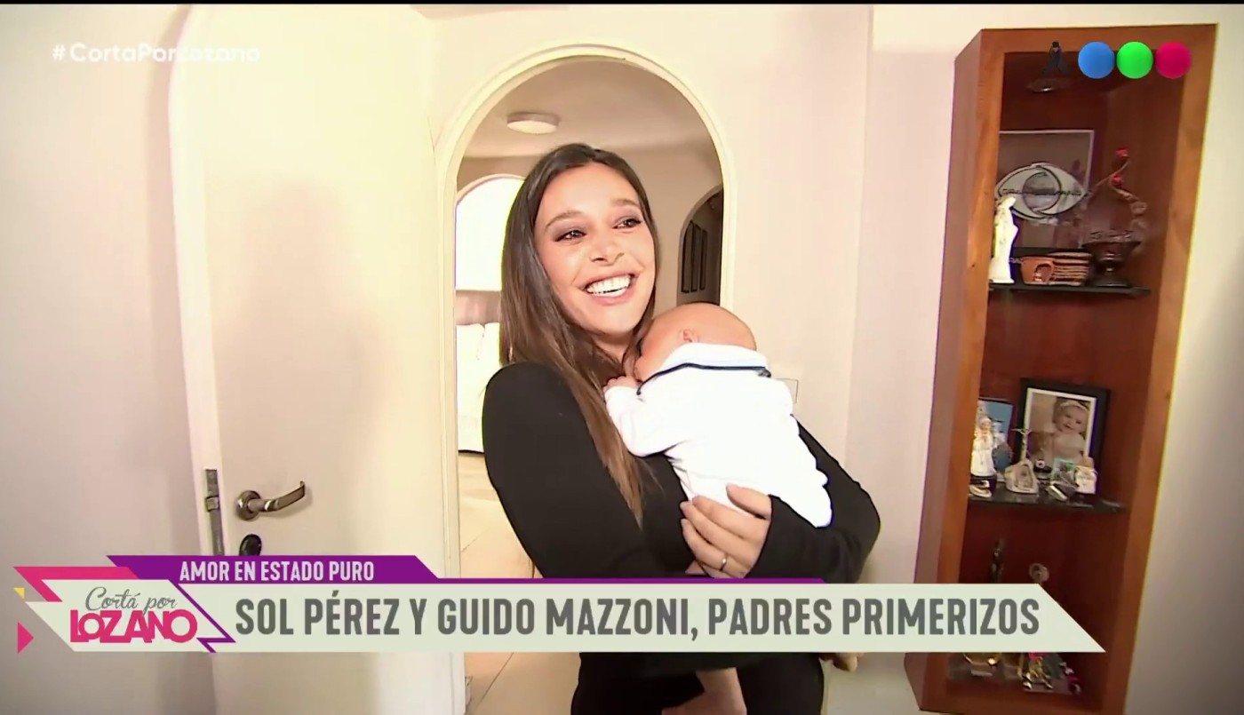 Sol Pérez y Guido presentaron a Marco, su hijo recién nacido | Exclusivos