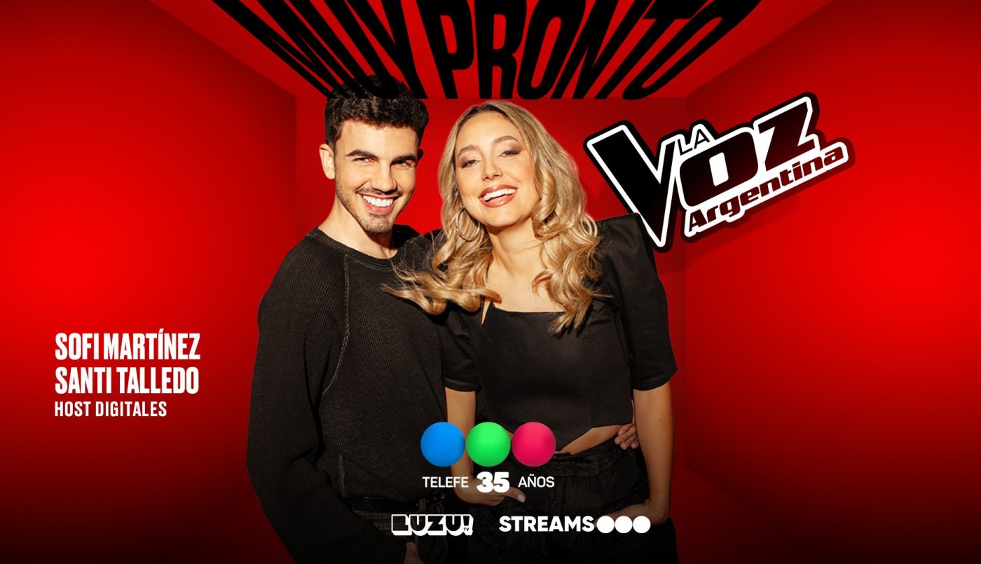 Telefe y Luzu TV juntos en La Voz Argentina | Espectáculos