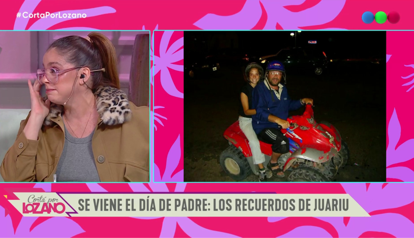 La emoción de Juariu al recordar a su papá: "Siempre lo voy a extrañar" | Exclusivos