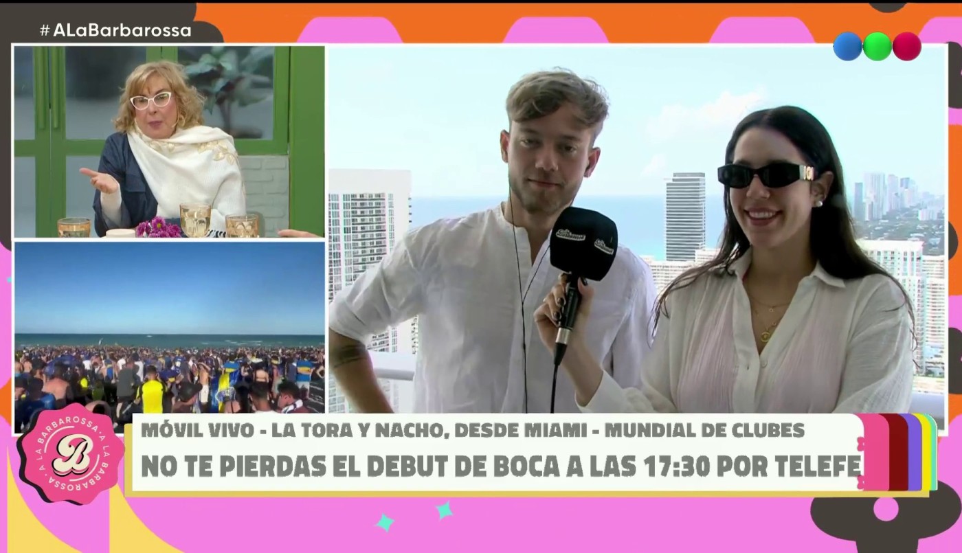 "Nos llevamos bien": Nacho y La Tora en exclusivo desde Miami por el Mundial de Clubes | Mejores Momentos