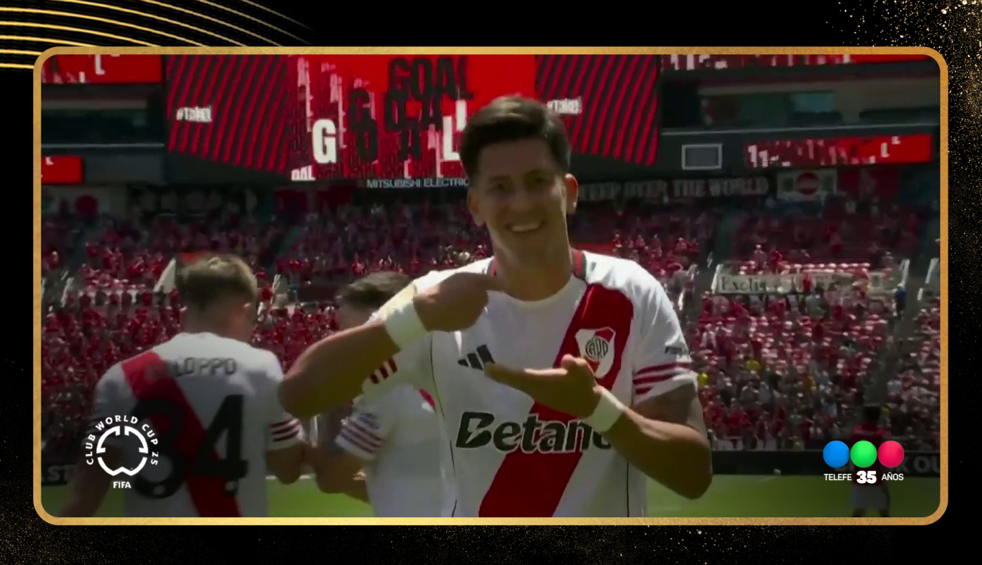 Meza convirtió el 3 a 1 en el momento justo - River vs. Urawa Red Diamonds - Mundial de Clubes 2025 | Mejores momentos