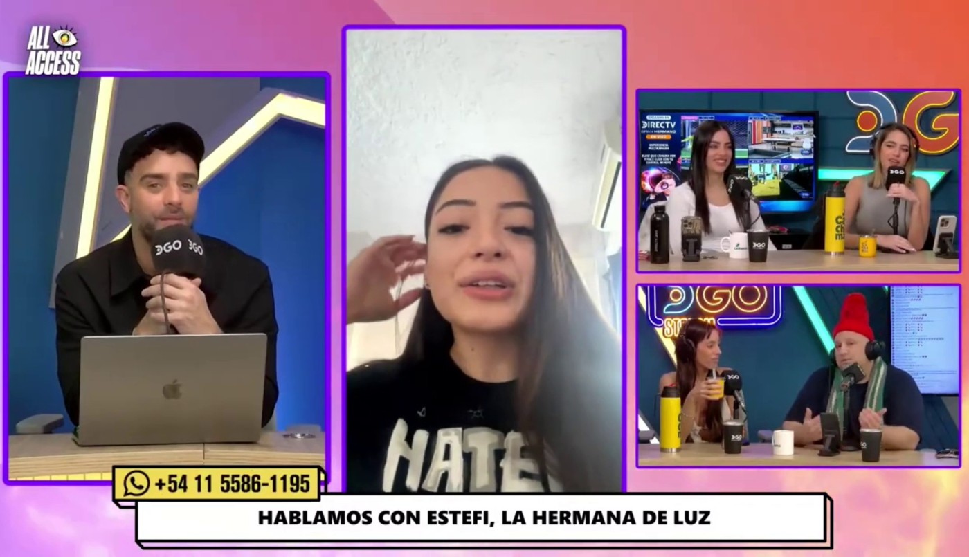 La emoción de Estefi, la hermana de Luz, tras su visita a la casa de Gran Hermano | Mejores Momentos