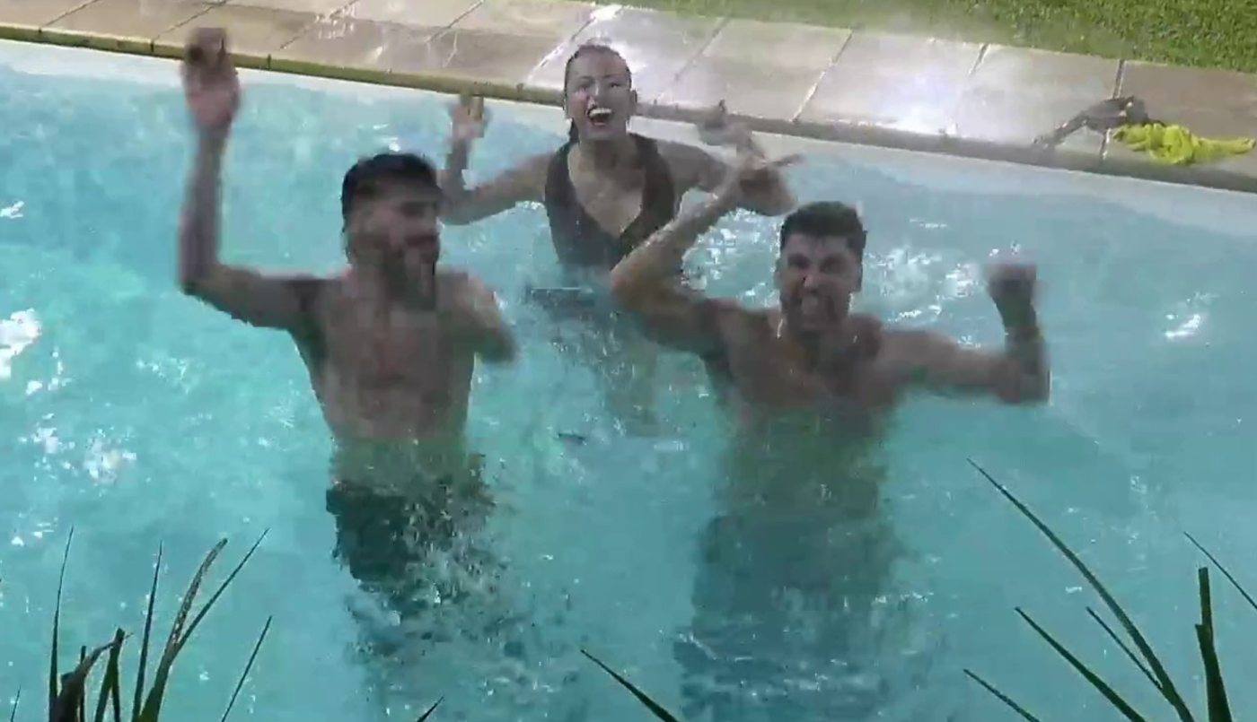 El increíble festejo de los finalistas de Gran Hermano | Mejores momentos
