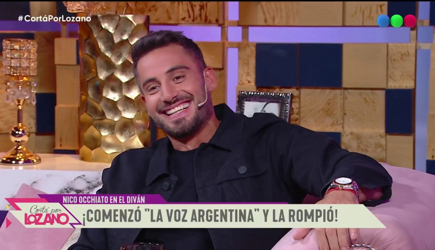 Nico Occhiato al diván tras el primer programa de La Voz Argentina: "Todavía no lo creo" | El diván de Vero