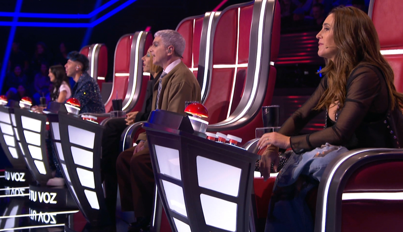 "Yo te cuido": los divertidos comentarios de los coaches para convencer a Violeta Patricia Lemo | Mejores momentos
