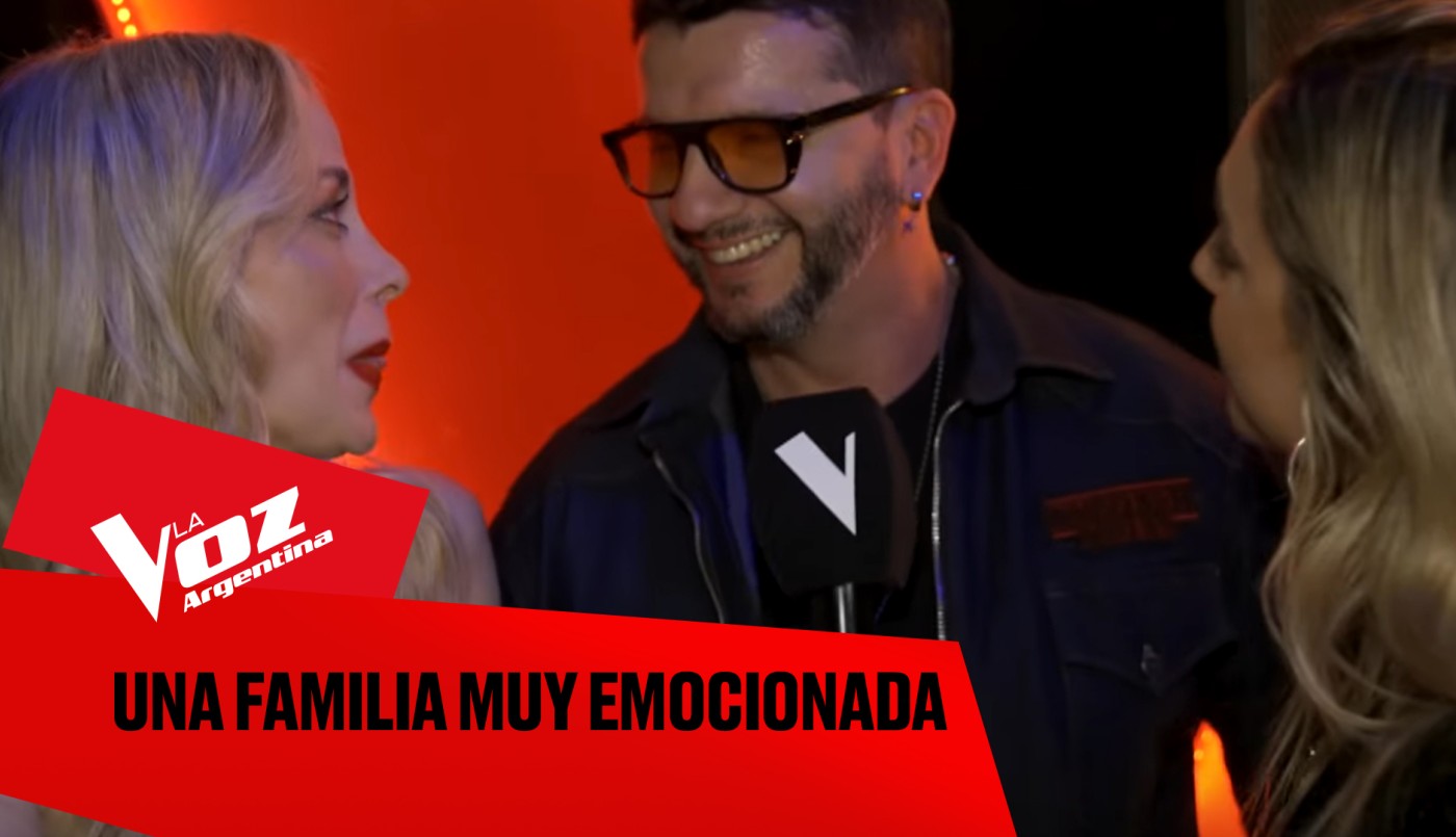 Exclusivo: Luis González y Vanesa Carbone tras la audición a ciegas | Exclusivos