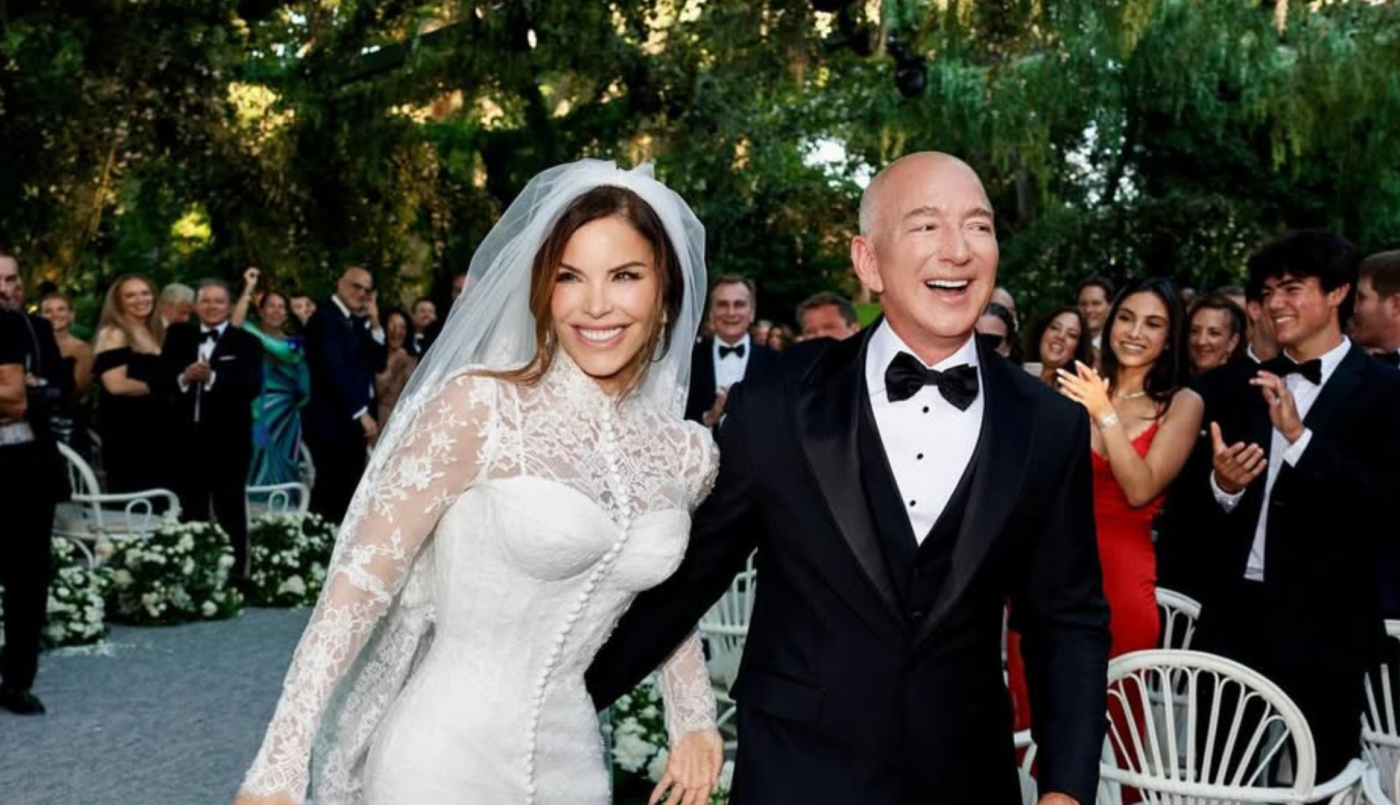 Las primeras imágenes de la boda de Jeff Bezos | Espectáculos