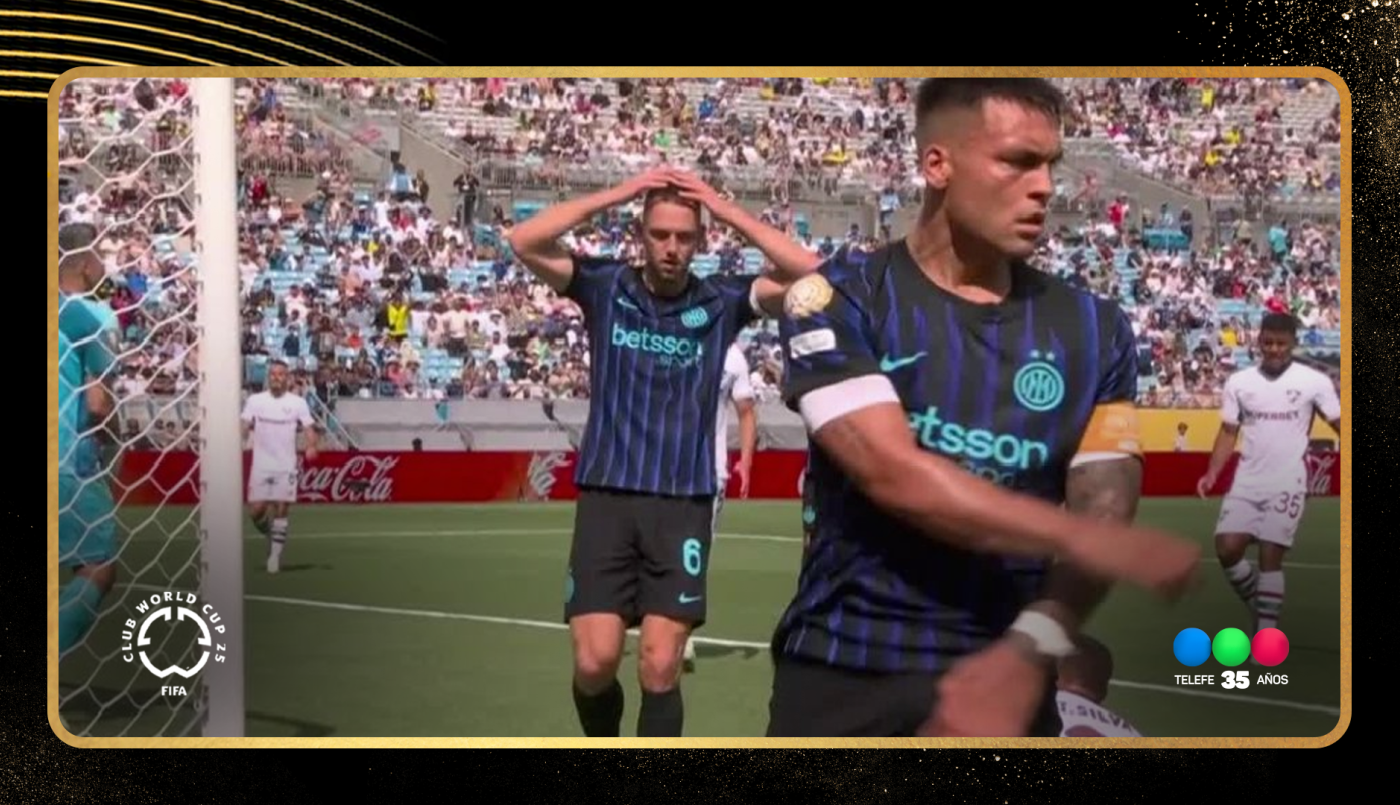 De Vrij se perdió el empate debajo del arco - Inter vs. Fluminense - Mundial de Clubes 2025 | Mejores momentos