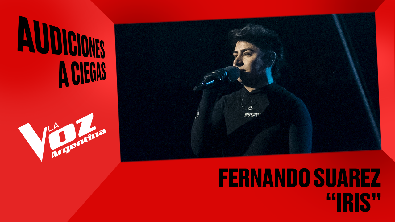 Fernando Suárez - “Iris” - Audiciones a ciegas - La Voz Argentina 2025 | Audiciones a ciegas 2025