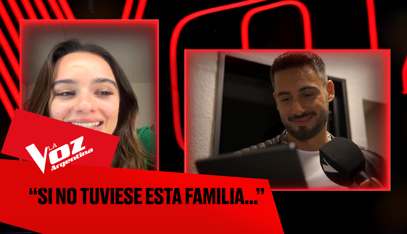 Nico Occhiato se emocionó antes de salir al aire por un video de sus familiares | Exclusivos