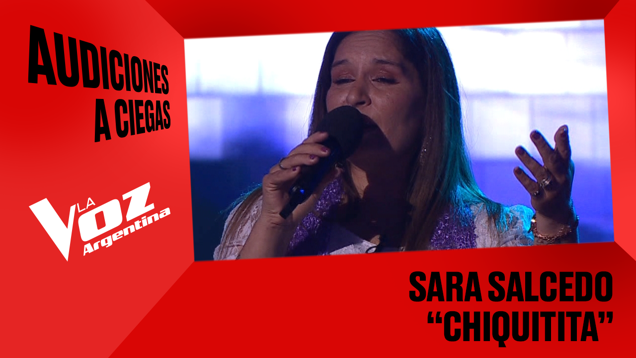 Sara Salcedo - “Chiquitita” - Audiciones a ciegas - La Voz Argentina 2025 | Audiciones a ciegas 2025