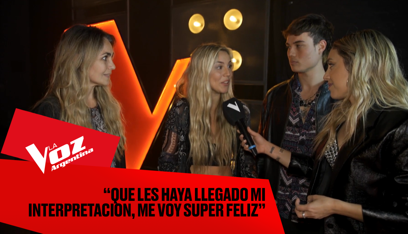 Giuliana Piccioni en exclusiva tras las 4 sillas: "Me voy súper feliz" | Exclusivos