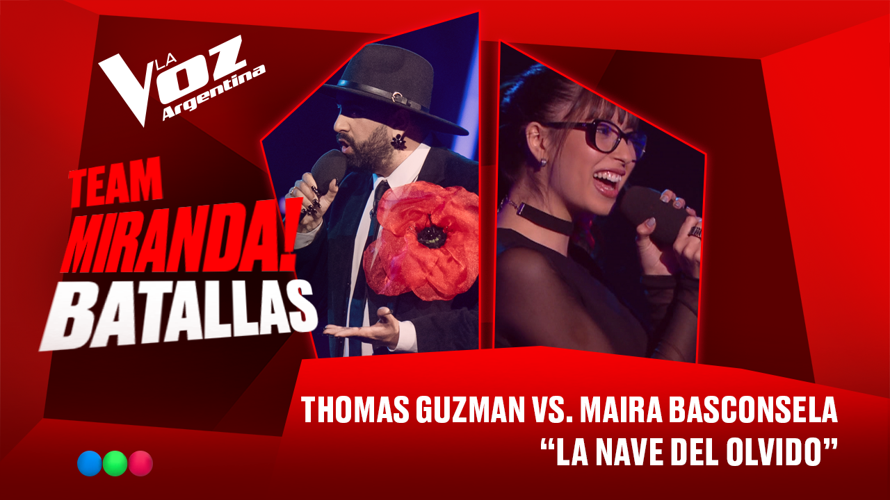 Thomas Guzmán vs. Maira Basconsela - "La nave del olvido" - Batallas - La Voz Argentina 2025 | Batallas 2025