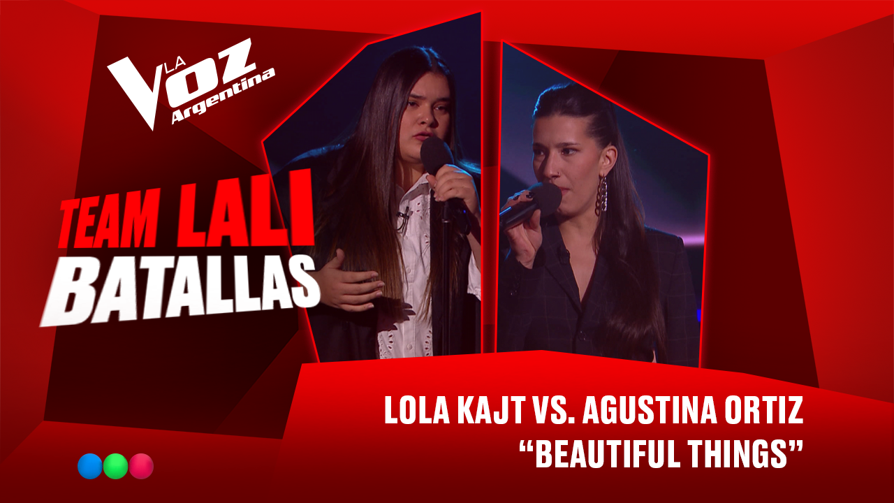 Lola Kajt vs. Agustina Ortíz - "Beautiful things" - Batallas - La Voz Argentina 2025 | Batallas 2025