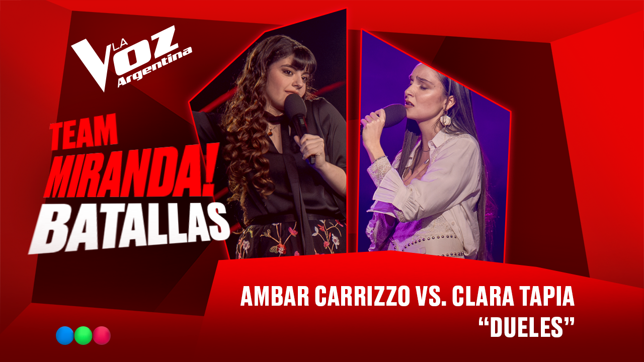 Ámbar Carrizzo vs. Clara Tapia - “Dueles” - Batallas - La Voz Argentina 2025 | Batallas 2025