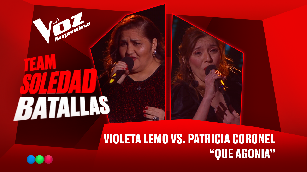 Violeta Lemo vs. Patricia Coronel - “Qué agonía” - Batallas - La Voz Argentina 2025 | Batallas 2025