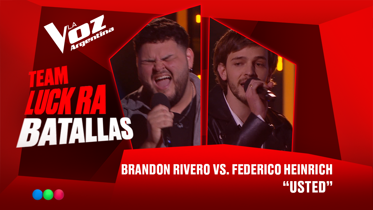 Brandon Rivero vs. Federico Heinrich - "Usted" - Batalla - La Voz Argentina 2025 | Batallas 2025