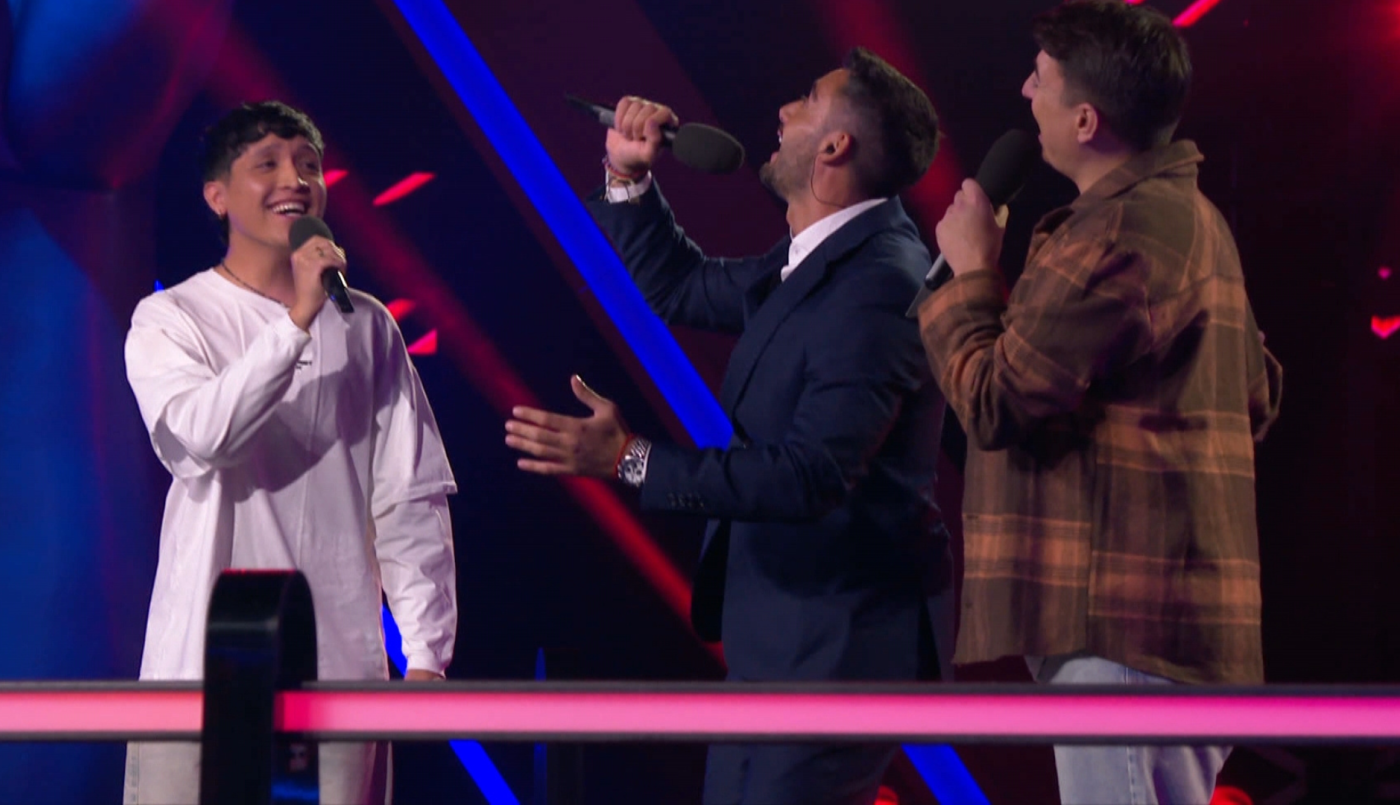 Nico Occhiato intentó cantar con dos participantes | Mejores momentos