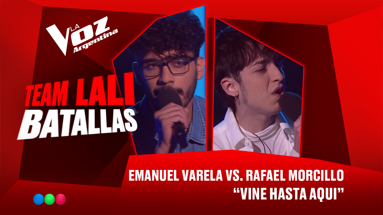 Emanuel Varela vs. Rafael Morcillo - “Vine hasta aquí” - Batallas - La Voz Argentina 2025 | Batallas 2025