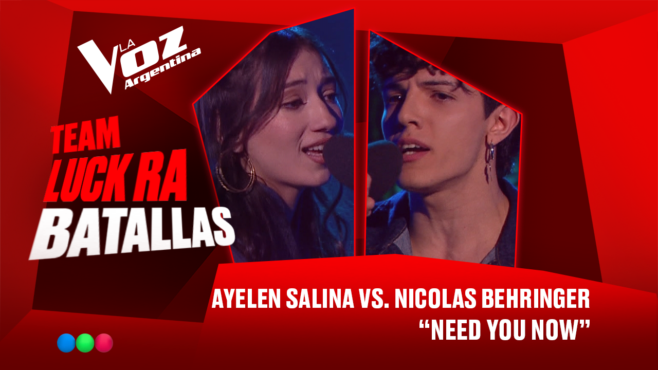 Ayelén Desirée Salina vs. Nicolás Behringer - "Need you now" - Batallas - La Voz Argentina 2025 | Batallas 2025