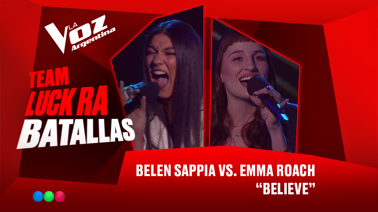 Belén Sappia vs. Emma Roach - “Believe” - Batallas - La Voz Argentina 2025 | Batallas 2025