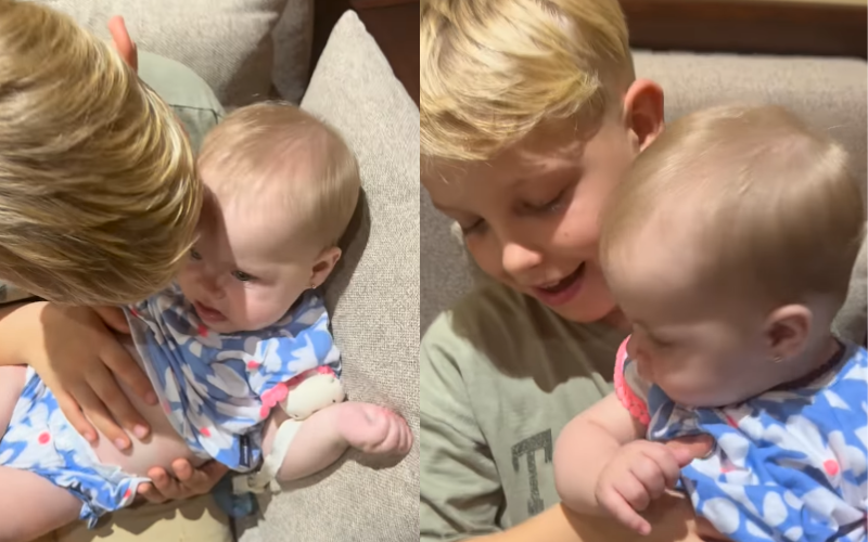 Hermanitos en China: el tierno video de Mirko y Milenka en medio de las grabaciones | Espectáculos