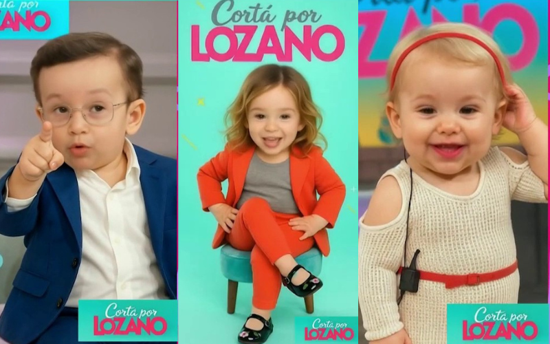 Viaje en el tiempo: el panel de Cortá Por Lozano volvió a su infancia para pedir "regalitos" | Popurrí de noticias