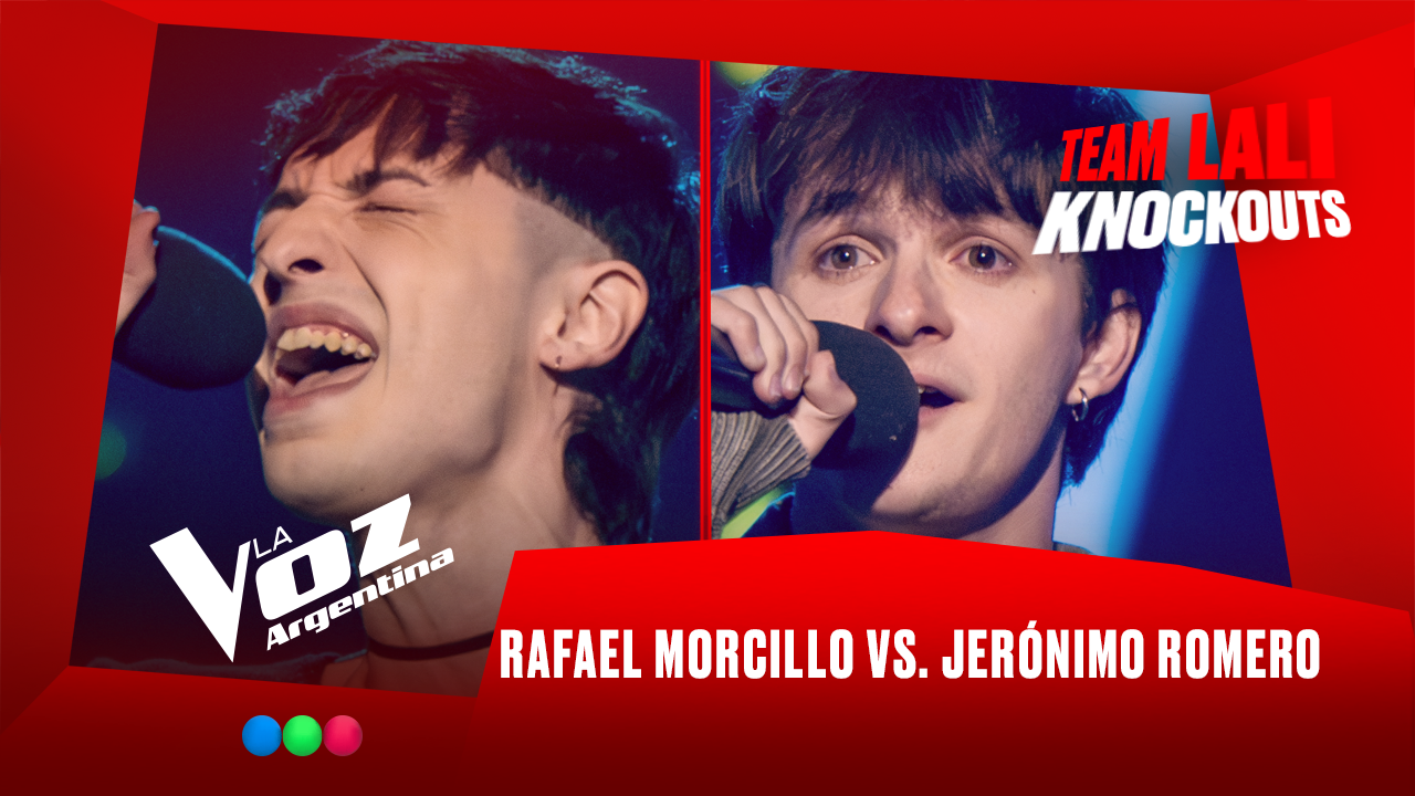Rafael Morcillo vs. Jerónimo Romero - Team Lali - Knockouts - La Voz Argentina 2025 | Knockouts 2025