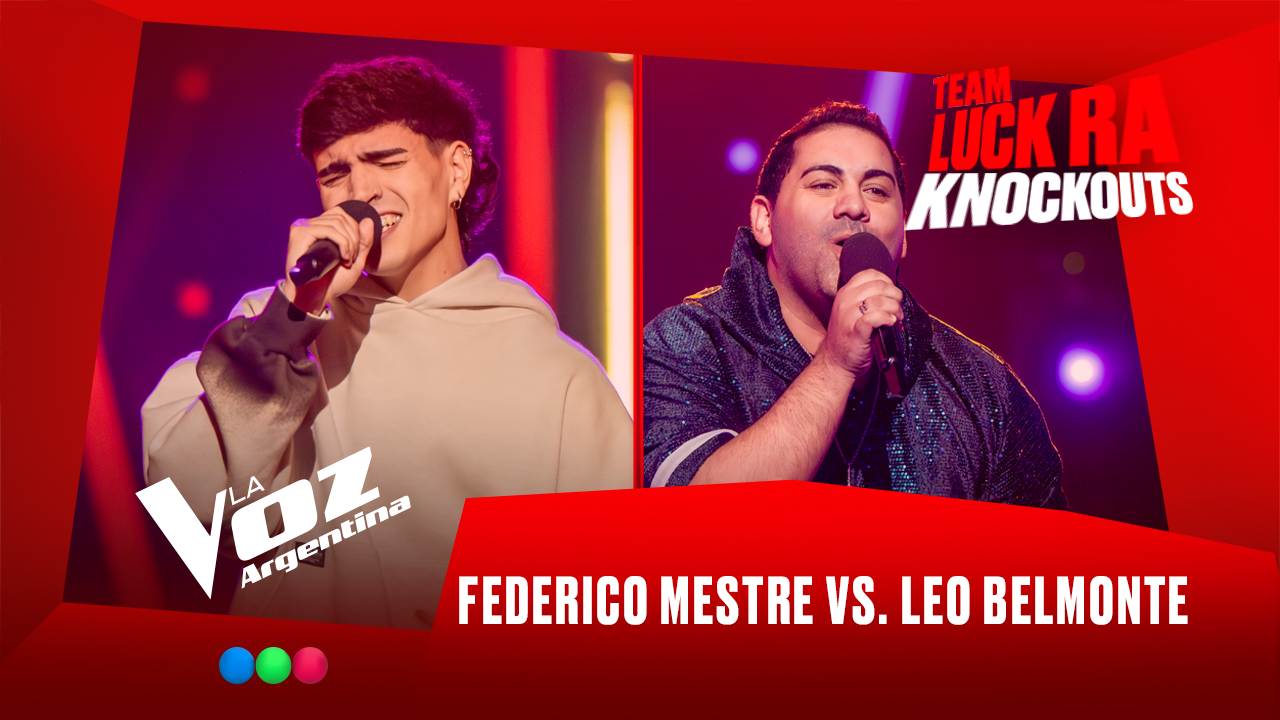 Federico Mestre vs. Leonardo Belmonte - Team Luck Ra - Knockouts - La Voz Argentina 2025 | Knockouts 2025