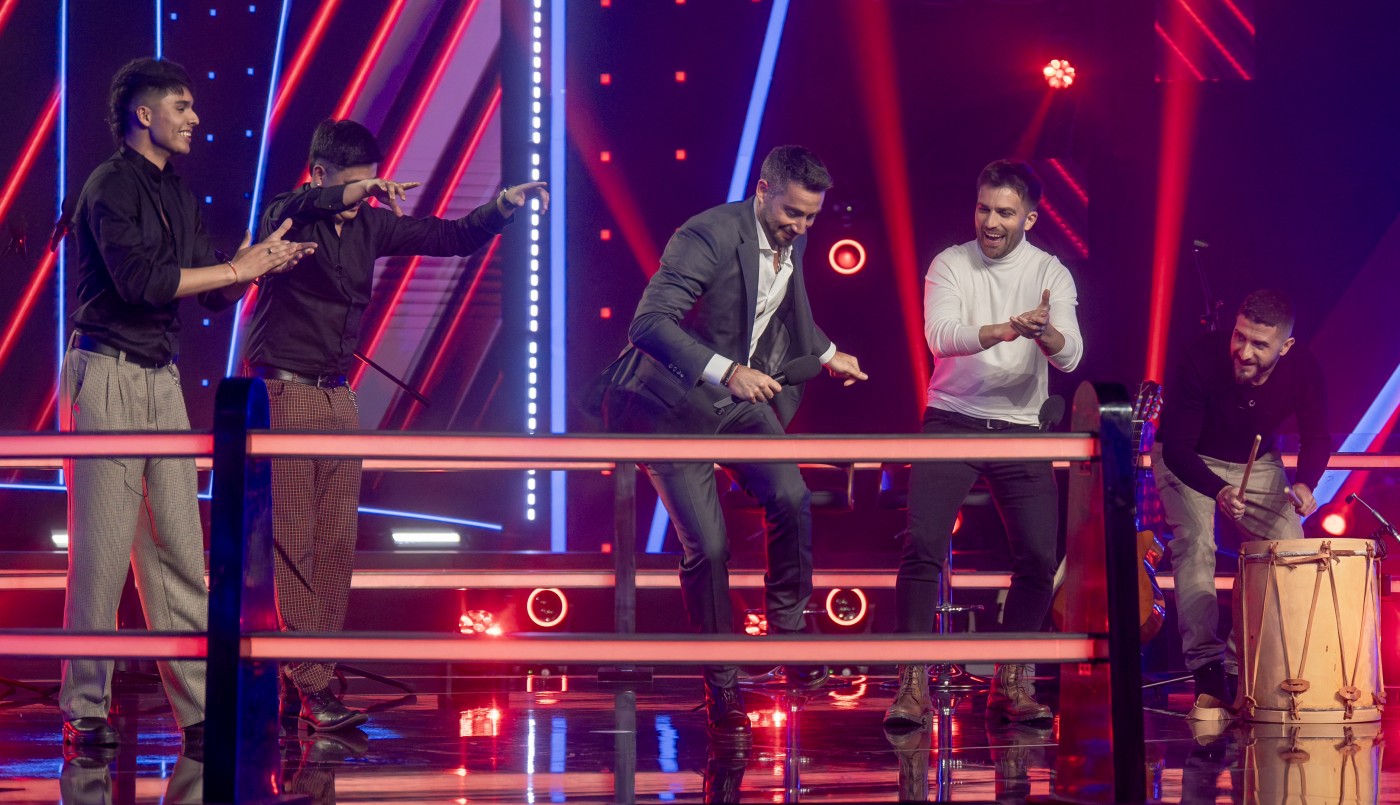 Nico Occhiato aprendió a zapatear con unos participantes del Team Soledad | Mejores momentos