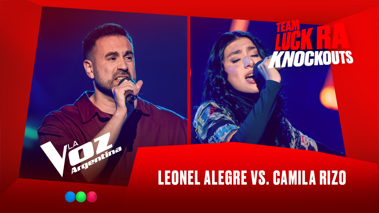 Leonel Alegre vs. Camila Rizo - Team Luck Ra - Knockouts - La Voz Argentina 2025 | Knockouts 2025