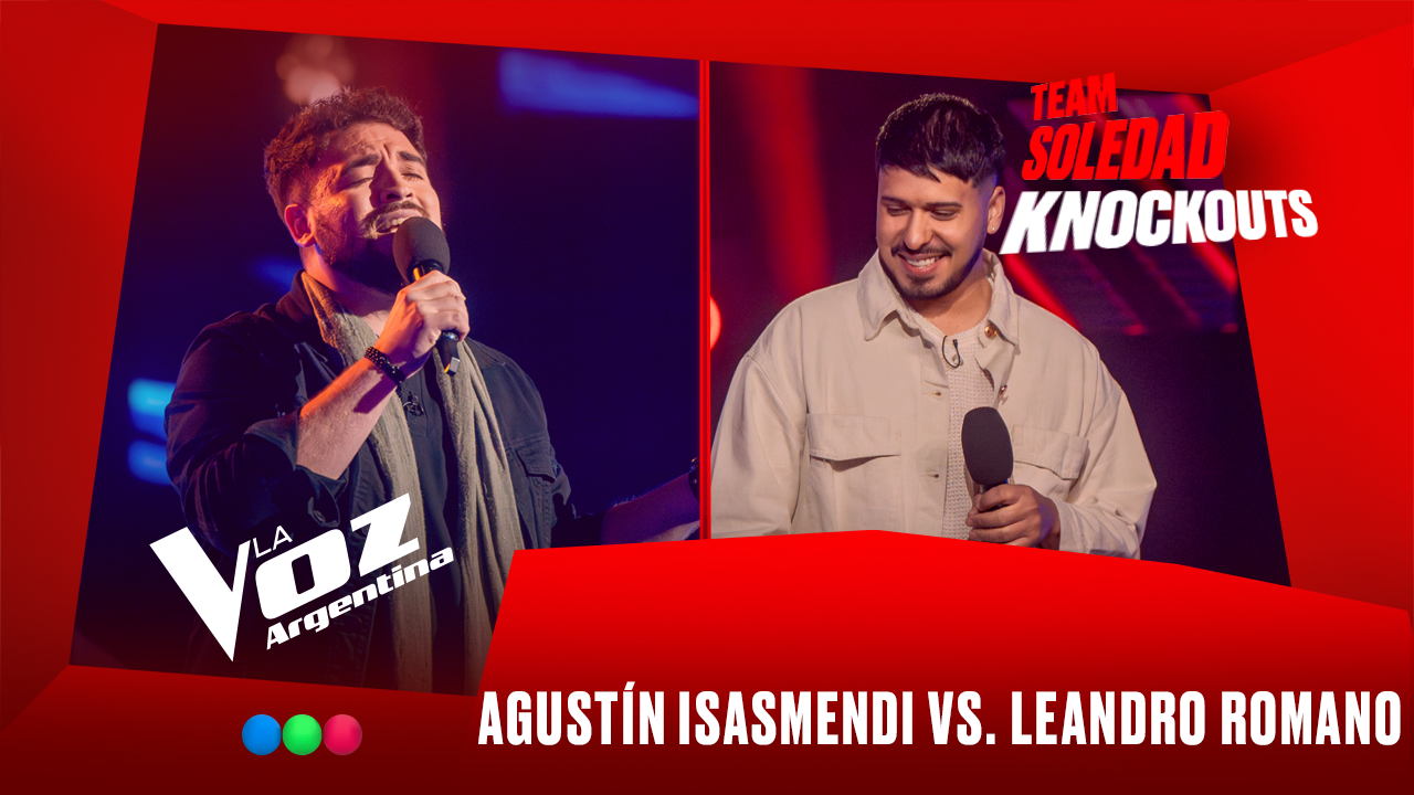 Agustín Isasmendi vs. Leandro Romano - Team Soledad - Knockouts - La Voz Argentina 2025 | Knockouts 2025