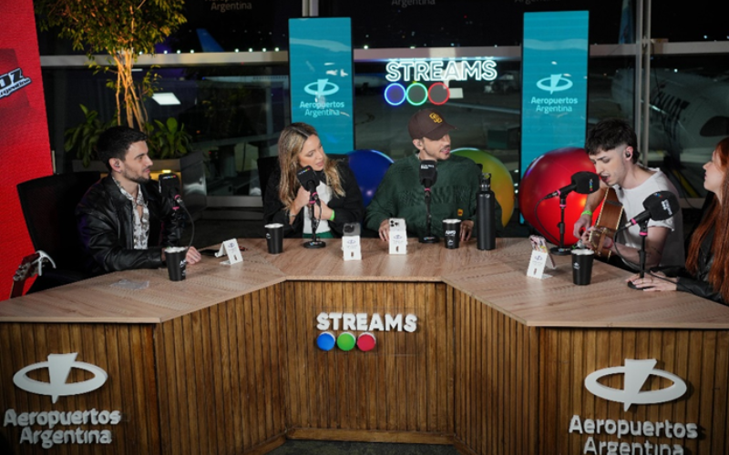 En una jornada única, Streams Telefe se mudó a Aeropuertos Argentina | Noticias