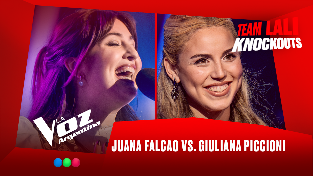 Juana Falcao vs. Giuliana Piccioni - Team Lali - Knockouts - La Voz Argentina 2025 | Knockouts 2025