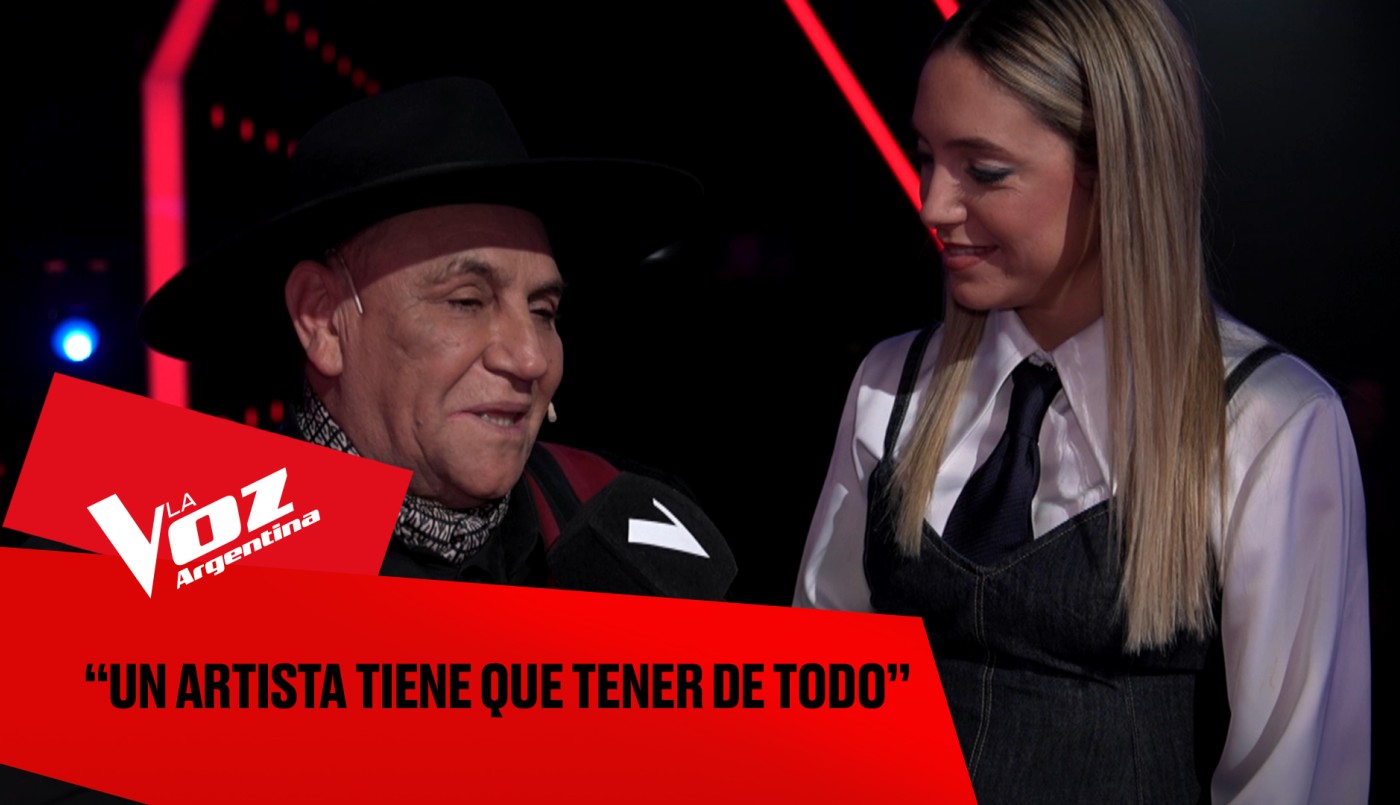El Chaqueño Palavecino se despidió de La Voz Argentina: "Un artista tiene que tener un poco de todo" | Exclusivos