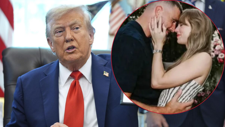 el mensaje de trump para taylor swift | Espectáculos