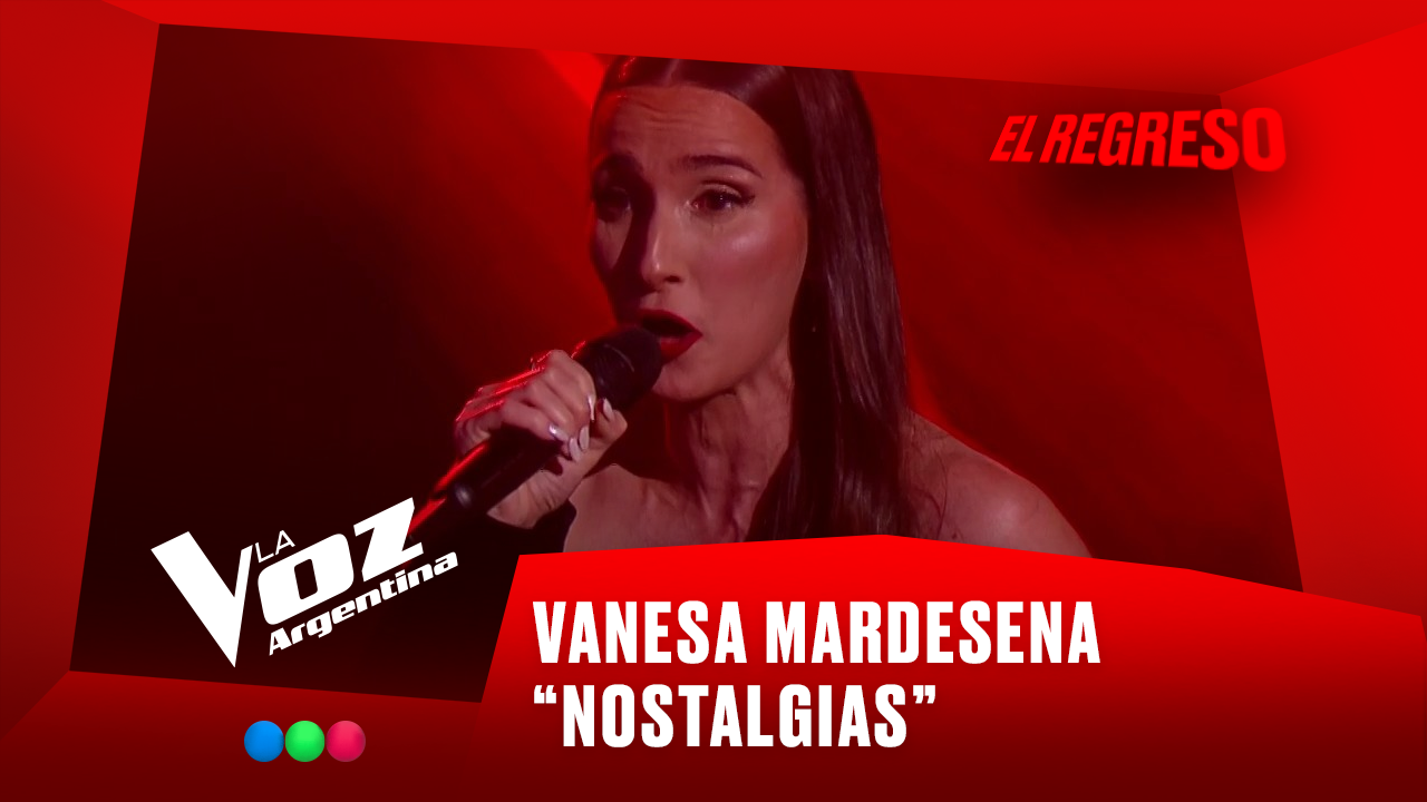 Vanesa Mardesena - "Nostalgias" - El Regreso - La Voz Argentina 2025 | Playoffs 2025