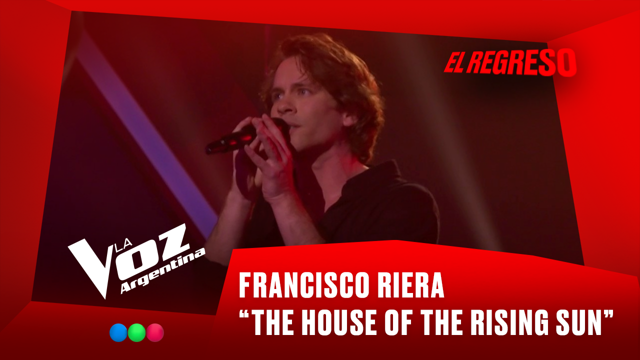 Francisco Riera - "The house of a rising sun" - El Regreso - La Voz Argentina 2025 | Playoffs 2025