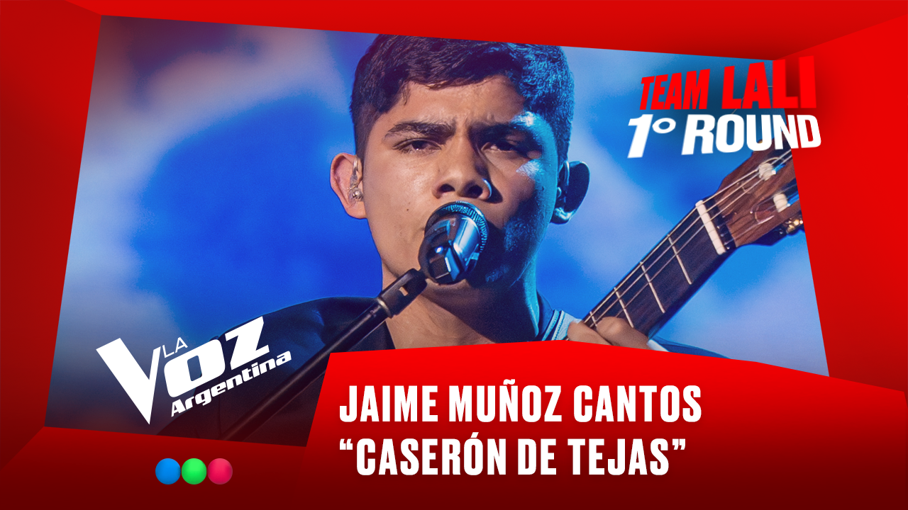 Jaime Muñoz - “Caserón de tejas” - Team Lali - 1° Round - La Voz Argentina 2025 | Rounds 2025