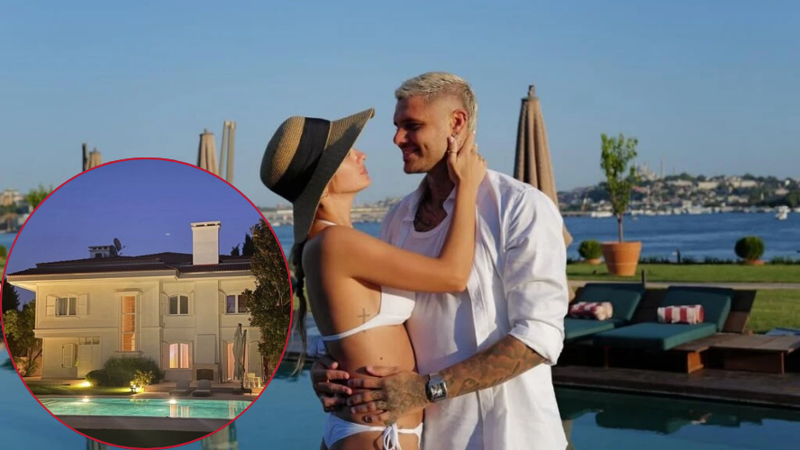 la mansion de icardi y la china suarez | Espectáculos